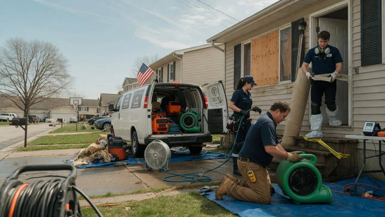 Water Damage Restoration in Stockton, IA near me